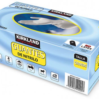 GUANTES DE NITRILO KIRKLAND